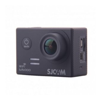 SJCAM SJ5000 Plus WiFi Black HD Action Camera Sjcam Sj5000+ Ambarella A7LS75 Water Resistant High Quality Sports Helmet Cam Head Video Camcorder - intl