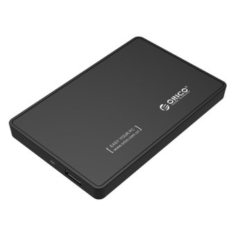 Orico 1-Bay 2.5 Inch External HDD Enclosure Sata 2 USB 3.0 - 2588US3 - Hitam