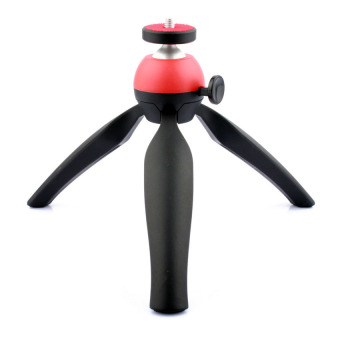 JOR PANNOVO 18x5x4cm Adjustable Mini Tripod Grip Mount (Black/ Red) - Intl