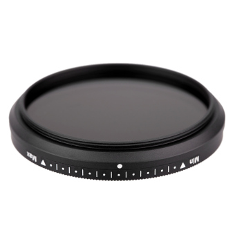 Fotga high quality Camera Filters 52mm Slim Fader Variable ND Filter Optical Glass Adjustable Neutral Density ND2 to ND400