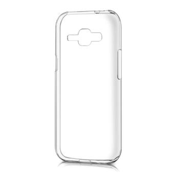 Ultra Thin TPU Soft Case Casing Cover Samsung Galaxy J1 Ace J110H - Transparan