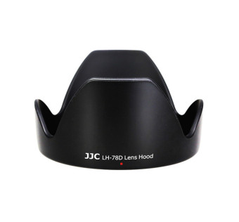 JJC LH-78D Lens Hood Shade For Canon EF 28-200mm f/3.5-5.6 USM EF-S 18-200mm f/3.5-5.6 IS Lens Replaces EW-78D - intl