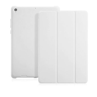 Vococal Front and Back Frosted with the Function of Awakening Flip Protective Smart Case Cover Skin for Xiaomi 7.9 Inch Mipad (White)