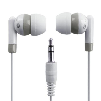 3.5mm Mini In-Ear Earpiece Earbud Headphone Earphone for Apple iPod White