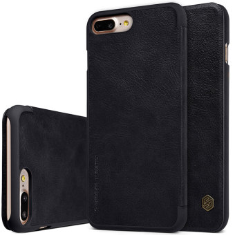 Original Case For iphone 7 Nillkin luxury flip cover Ultra Thin Design leather Case 360 degree protection for iphone 7 (Black) - intl