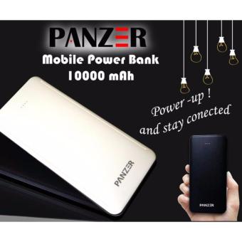 Panzer Power Bank 10000 mAH Real Capacity with Smart IC - Black