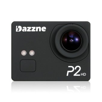 Dazzne P2 Waterproof Action Sports Camera 2.0 Inch TFT Screen Support HD 1080P with Selfie Stick Version C02 (Black)    