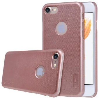 Nillkin Original Super Hard Case Frosted Shield For Iphone 7 - Rose Gold + Free Screen Protector