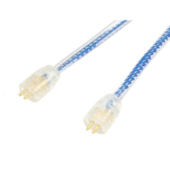 ZY HiFi Cable UE TF10 TF15 Four-Core Twisted OFC Upgrade Cable ZY-063 (Blue)