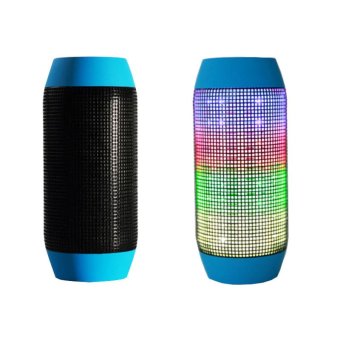 Portable Pulse Wireless Bluetooth Speaker LED Light For Party DJ (Blue) - INTL