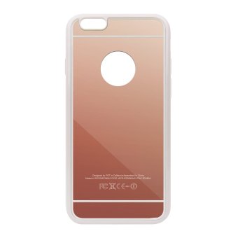 Hardcase Mirror for I-Phone 4G - Merah Muda
