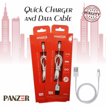 Panzer Kabel Quick Charger and Data Cable for iphone 6 / 6 Plus / s / s Plus /5s /5c Fast Charging