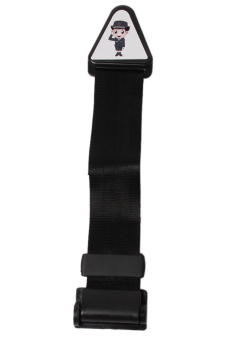 Hanyu Car Seat Belt Adjuster Fixator For Kids Safety Harness Strap Black