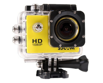 SJCAM SJ4000 Waterproof Action Camcorders 12MP 1080P Full HD Sports DV (Yellow)