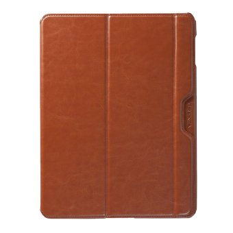 Trexta New iPad Shell Folio - Cokelat