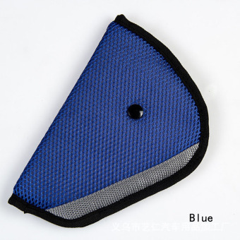 Fancyqube Child Car Seat Belt Holder Triangle CAR-0175 Blue