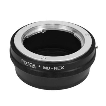 2pcs*Fotga Adapter for Minolta MD MC Lens to Sony NEX E MountCamera (Black) - Intl