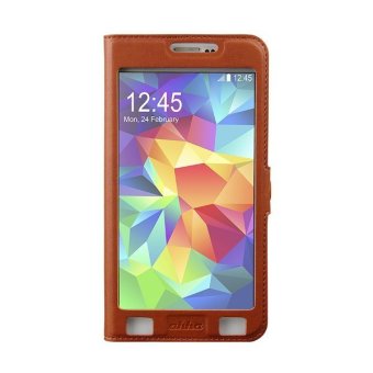 Ahha Joy Magic Flip Case for Samsung Galaxy S5 - Terracotta