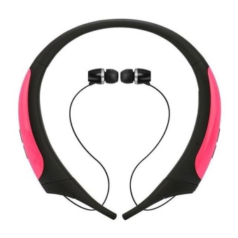 Headset Olahraga Olahraga HBS-850 Portabel Headset Stereo (Pink) - intl