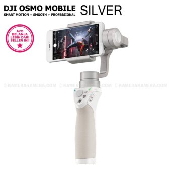 DJI OSMO MOBILE SILVER - SMART MOTION + SMOOTH + PROFESSIONAL