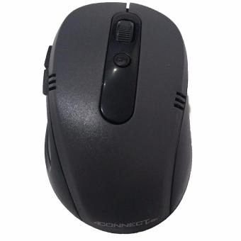 4connect Optical Wireless 2.4GHz Mouse -Dark Grey