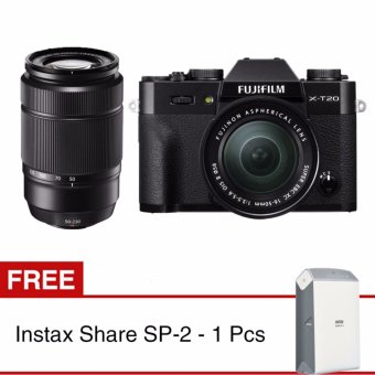 Fujifilm X-T20 kit 16-50mm + 50-230mm + Gratis Intax Share SP-2
