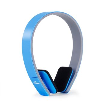 AEC Noise Reduction Bluetooth 3.0 Stereo Headphone (Blue) - Intl