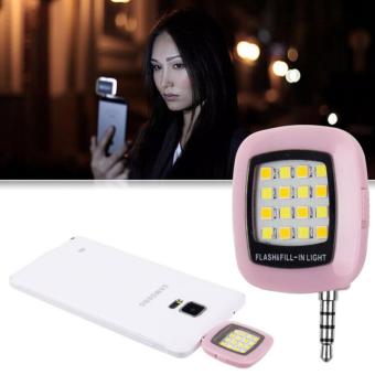 Portable Flash Lampu Selfie Untuk Semua Smartphone dan Semua Tipe Kamera - Hitam