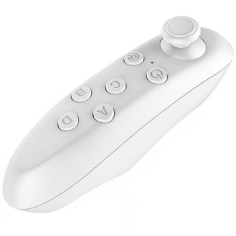 JinGle Wireless Bluetooth VR Remote Control Compatible All VR-BOX (White)