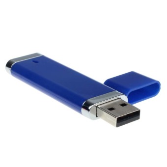 Coemi USB 32GB Flash Drive Waterproof Mini Memory Flash Stick High Speed Pen Drive Blue
