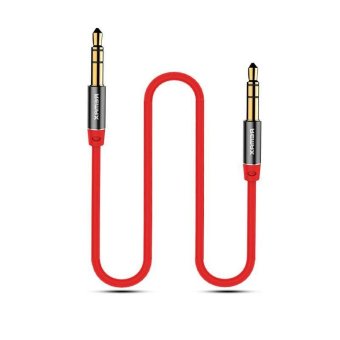 Remax 3.5mm Universal AUX Audio Cable Male To Male Extension Gold Plated AUX Cable for Car IPhone IPod Headphone MP3 MP4 Stereo(2m) - intl