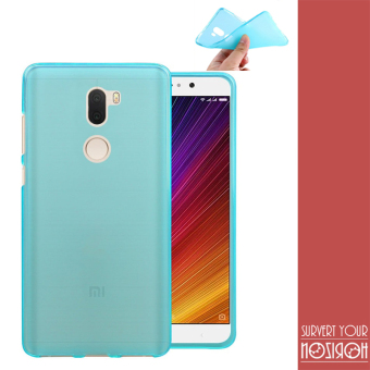 NOZIROH XiaoMi 5S Plus / Mi5s Plus Matte Soft Case Back Cover TPU Gel Phone Case Protector Shell Forested Color Blue