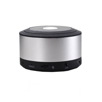 N8 Portable Wireless Bluetooth Speaker Handsfree Subwoofer (Silver) - Intl