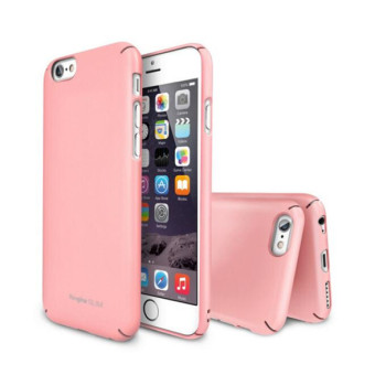 100% Original for iPhone 6/6S Plus 5.5 Inch Super-Slim & 360 Protection Back Cover Cases (Pink) - intl