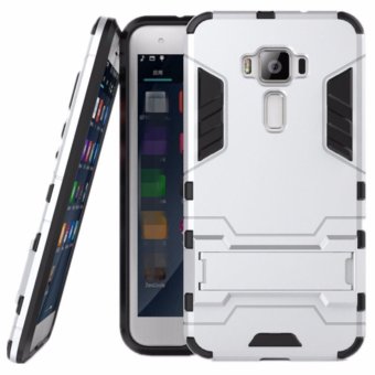 Case For ASUS ZenFone3 ZE520KL 5.2\" inch Case Prime lron Man Armor Series-(Silver) - intl