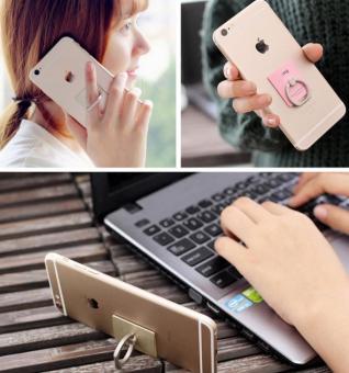 Phone Case for All mobiles Easy holder Smart Phone Watch Movies Can Be 360 Degree Rotation Iring Finger Holder for Smart Phone - intl