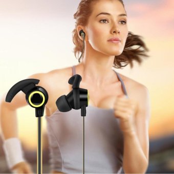 Bluetooth 4.1 Wireless Headphone Stereo Sports Earbuds In-Ear Headset - intl