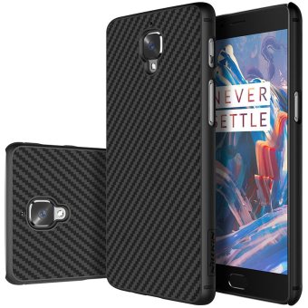Nillkin Synthetic Fiber Phone Case Carbon Fiber PP Plastic Back Cover Case for Oneplus 3T 5.5'' - intl
