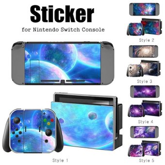 New Decal Skin Sticker Anti-dust PVC Protector For Game Nintendo Switch Console ZY-Switch-0010 - intl