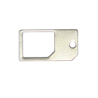 Micro SIM Adapter Metal - Silver Metalic