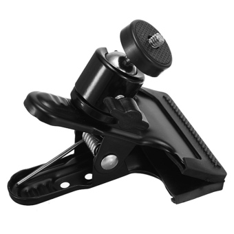Velishy Clip with Ball Head for Camera Multi-function Metal (Black)