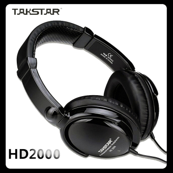 Takstar Monitor Headphone Mixing Audio Studio Recording DJ Monitoring HD2000 (Black)