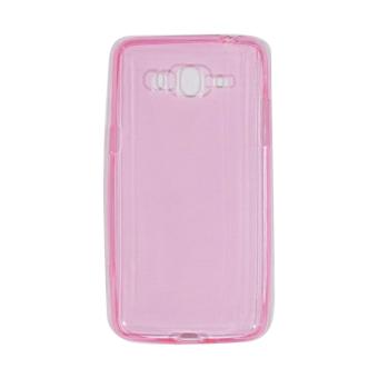 QCF Ultrathin Case Untuk Samsung Galaxy J2 Prime Ultrafit / Silicone Jelly Case / SoftCase - Pink