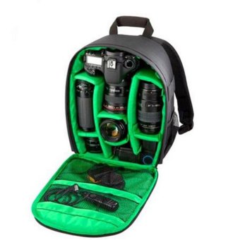 Imixlot Multi-compartment Waterproof DSLR Camera Package Backpack Bag Case - intl