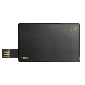 PQI Card Drive i512 Flashdisk Kartu USB 2.0 COB - 16GB Black