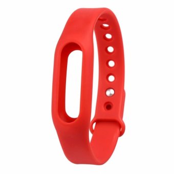4Connect Rubber Wristband Replacement for Xiaomi Miband 2 -Red
