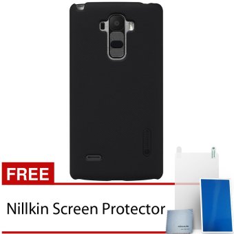 Nillkin Original LG G4 Stylus Super Hard case Frosted Shield - Hitam + Gratis Anti Gores
