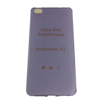 Ultrathin Case For Andromax R2 UltraFit Air Case / Jelly case / Soft Case - Ungu