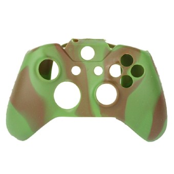 Elenxs Comfortable Case Camouflage Patte Silicone Skin Cover For Xbox One #5