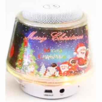 Mellius Christmast Bluetooth Speaker Table Lamp with LED Light